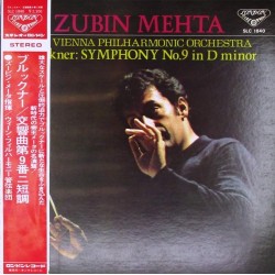 Пластинка Vienna Philharmonic Orchestra cond.Zubin Mehta Bruckner - Symphony No.9 In D Minor